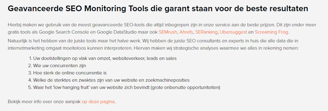 On-page SEO