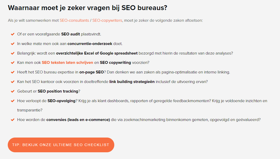 On-page SEO
