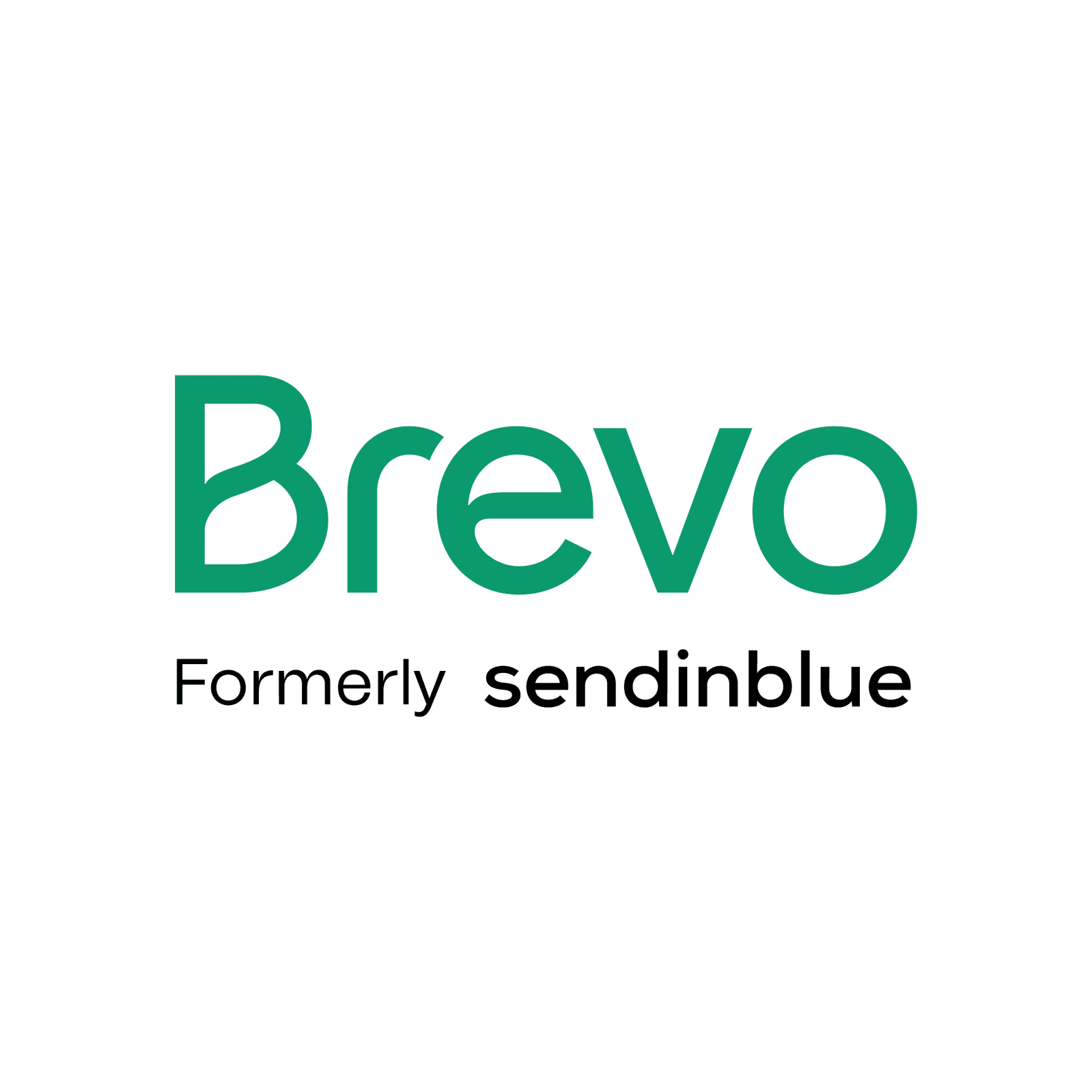Brevo logo met slogan ‘all email marketing tools you need’ dat de rebranding van Sendinblue naar het marketing automation platform weergeeft | Varamedia