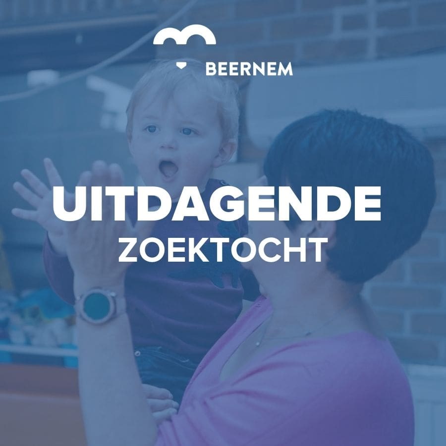 Gemeente Beernem uitdagende zoektocht met volwassene en kind