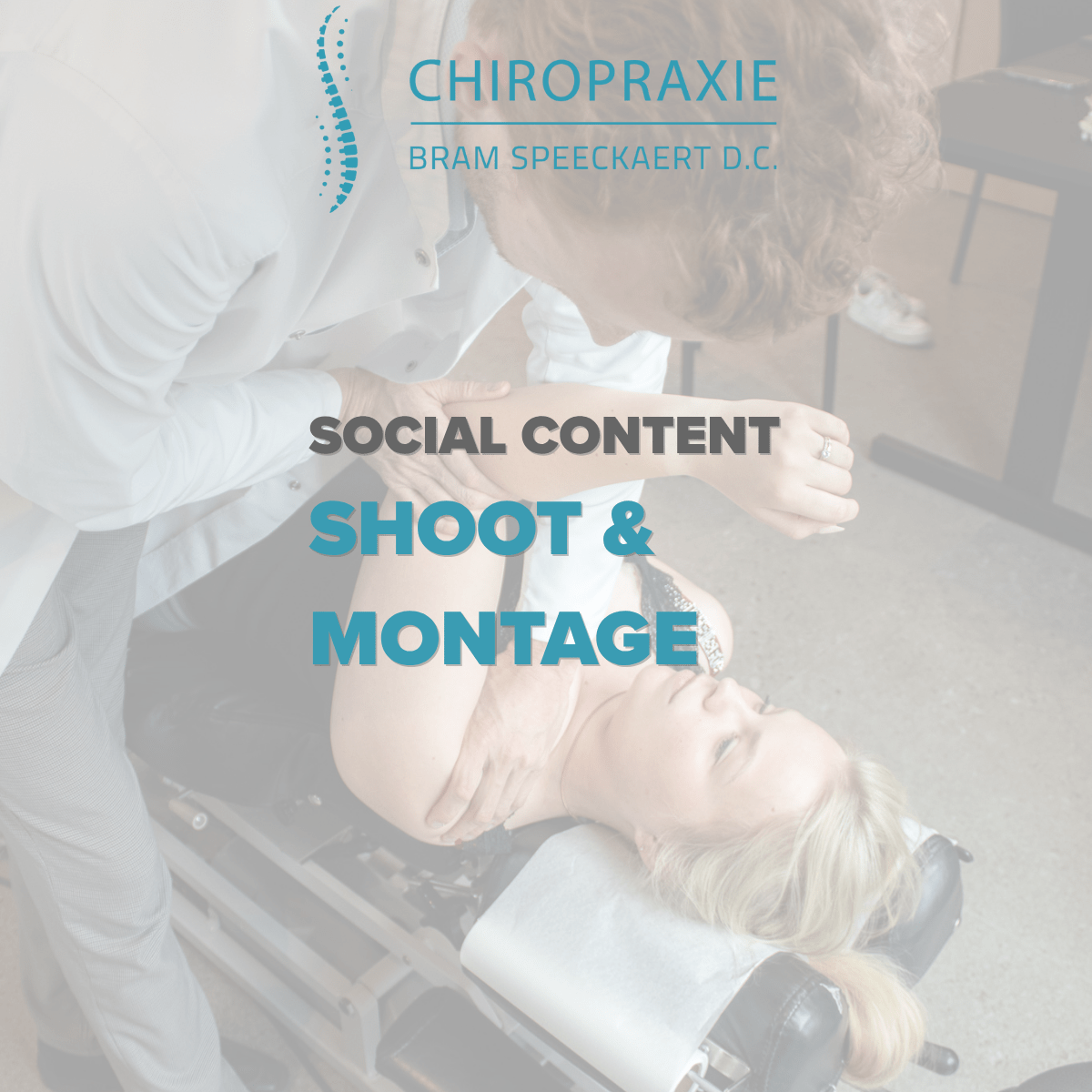 Onze aanpak bij onze klant Chiropraxie Bram Speeckaert