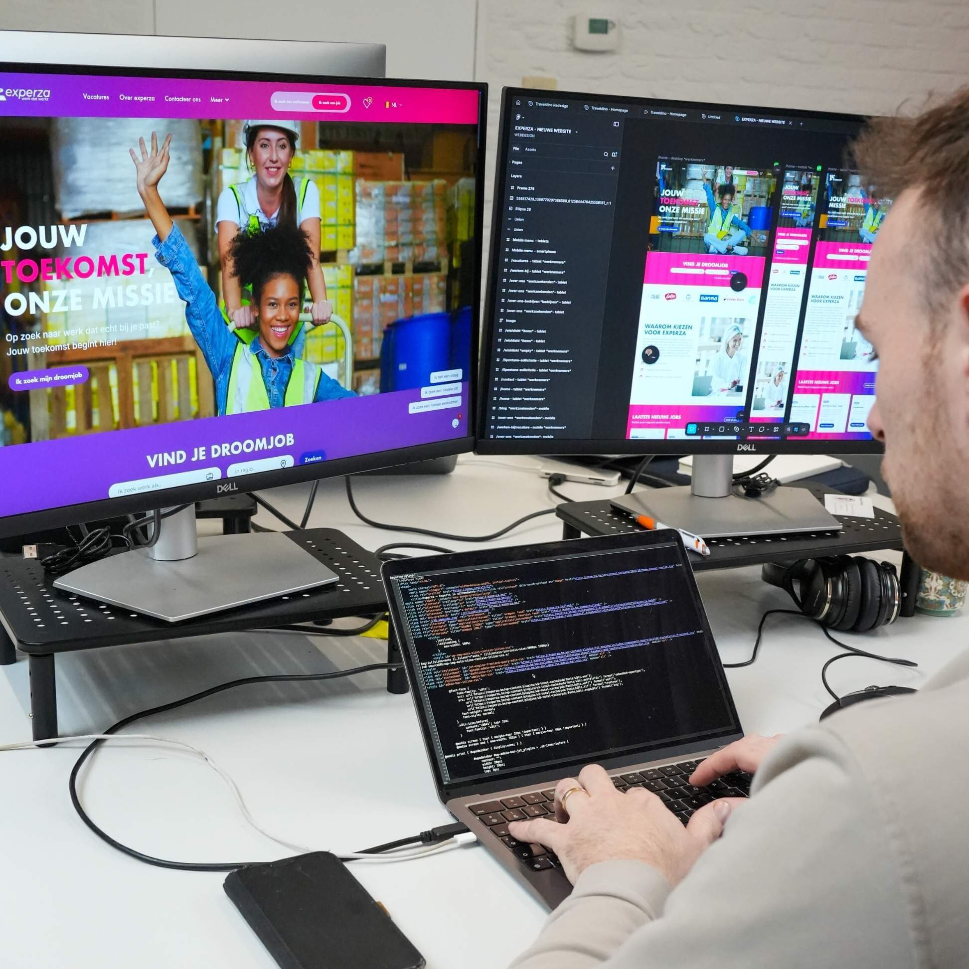 Maarten Marijs, lead webdesign bij Varamedia